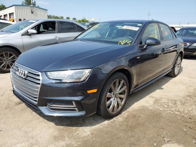 AUDI A4 PREMIUM 2018 with VIN WAUKMAF42JA222173 - Photo from auction