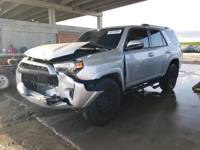 TOYOTA 4RUNNER SR 2022 with VIN JTEFU5JR5N5257461 - Photo from auction