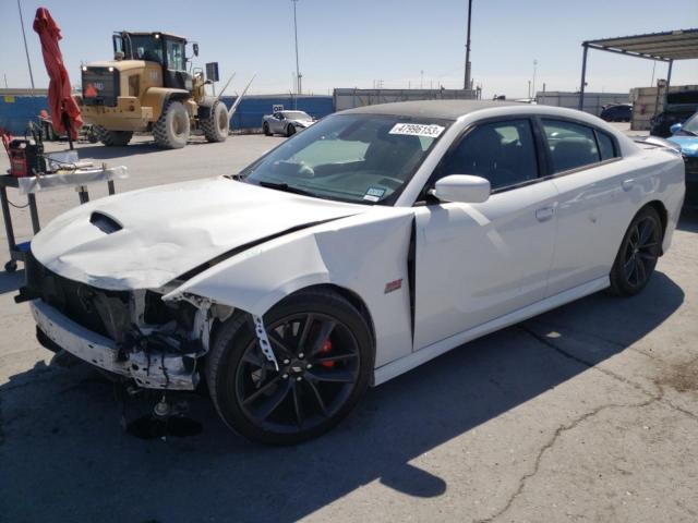 DODGE CHARGER SC 2019 with VIN 2C3CDXGJ8KH520054 - Photo from auction