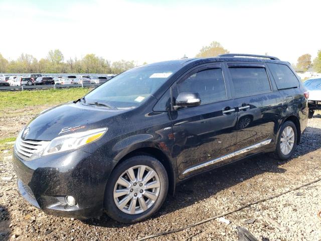 TOYOTA SIENNA XLE 2017 with VIN 5TDDZ3DC1HS167604 - Photo from auction