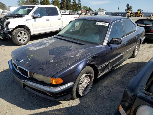 BMW 740 I AUTO 1999 with VIN WBAGG8332XDN73237 - Photo from auction