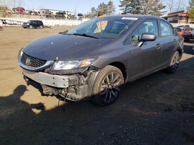 Photo 1 from auction – 2015 HONDA CIVIC EXL with VIN 19XFB2F90FE234743