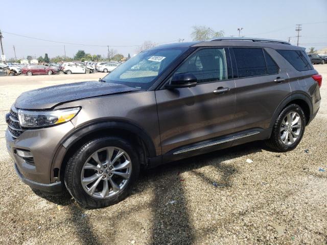 FORD EXPLORER L 2021 with VIN 1FMSK7FH0MGB03730 - Photo from auction
