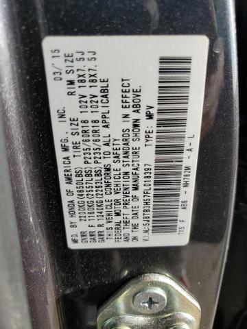 Photo 14 from auction – 2015 ACURA RDX TECHNO with VIN 5J8TB3H57FL018397