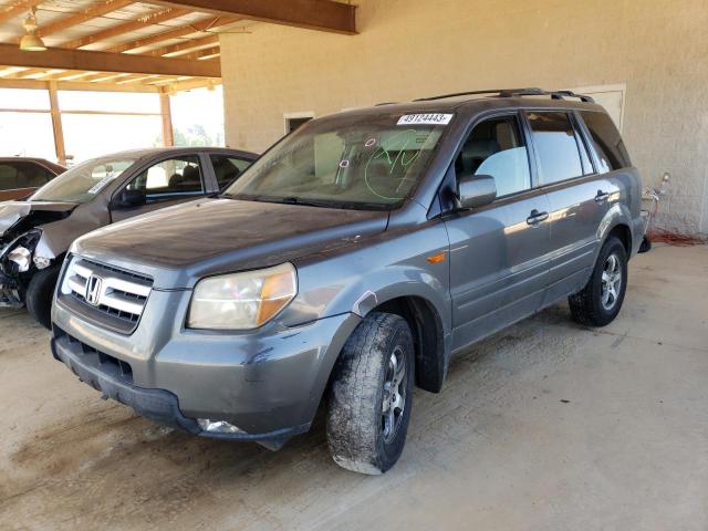 HONDA PILOT EXL 2008 with VIN 5FNYF28578B004590 - Photo from auction