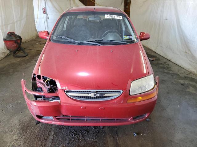 Photo 5 from auction – 2008 CHEVROLET AVEO BASE with VIN KL1TD66668B257588