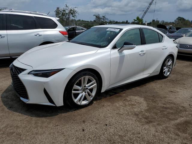 LEXUS IS 300 2021 with VIN JTHCA1D21M5110722 - Photo from auction