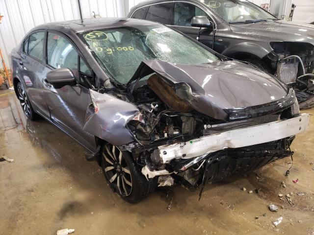 Photo 4 from auction – 2014 HONDA CIVIC EXL with VIN 19XFB2F95EE001939