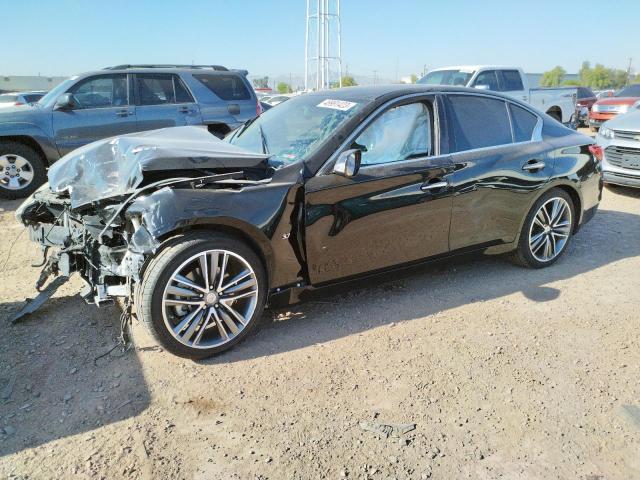 INFINITI Q50 BASE 2014 with VIN JN1BV7AP5EM690491 - Photo from auction