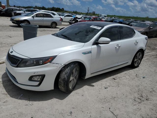 KIA OPTIMA HYB 2016 with VIN KNAGN4AD1G5094408 - Photo from auction