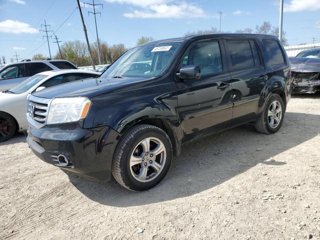 HONDA PILOT EXL 2013 with VIN 5FNYF4H52DB007709 - Photo from auction