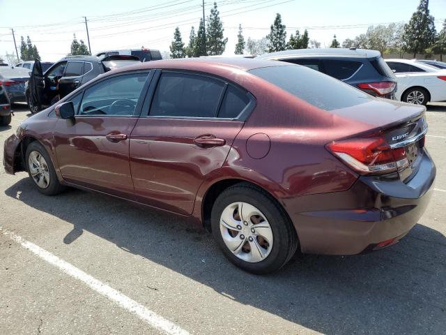 Photo 2 from auction – 2014 HONDA CIVIC LX with VIN 19XFB2F51EE200810