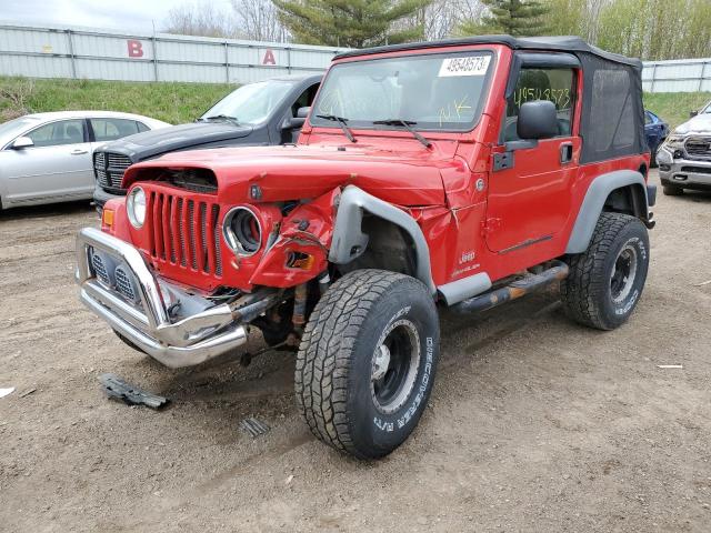 JEEP WRANGLER / 2005 with VIN 1J4FA29S05P333671 - Photo from auction