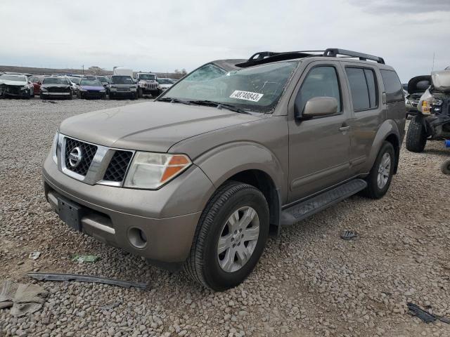 NISSAN PATHFINDER 2005 with VIN 5N1AR18W55C722607 - Photo from auction