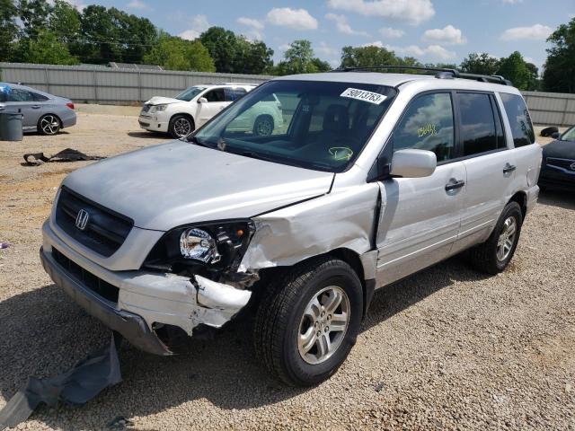 HONDA PILOT EXL 2004 with VIN 2HKYF18544H576027 - Photo from auction
