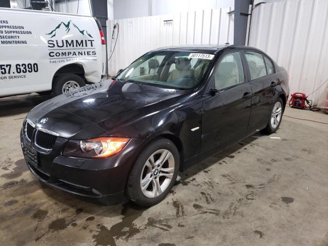 BMW 328 XI 2008 with VIN WBAVC935X8K038650 - Photo from auction