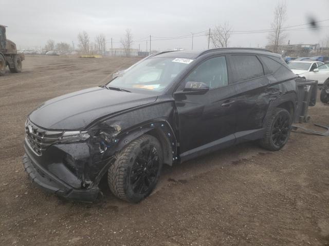 HYUNDAI TUCSON SEL 2022 with VIN KM8JCCAE2NU107098 - Photo from auction