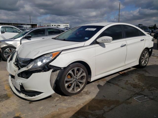 HYUNDAI SONATA SE 2014 with VIN 5NPEC4AB9EH907375 - Photo from auction