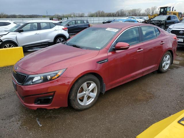 KIA OPTIMA LX 2014 with VIN 5XXGM4A75EG277805 - Photo from auction
