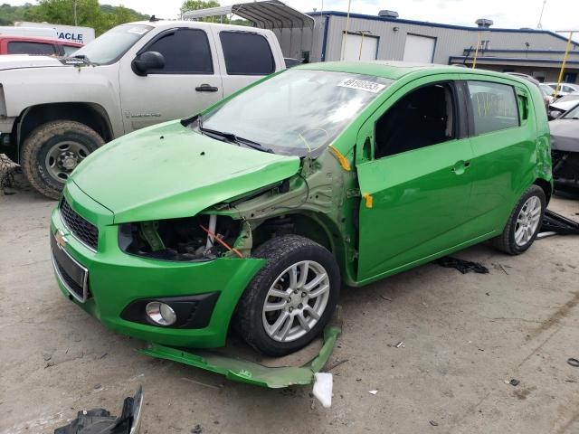 CHEVROLET SONIC LT 2015 with VIN 1G1JD6SB8F4157005 - Photo from auction