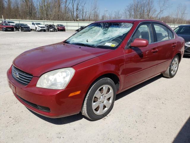 KIA OPTIMA LX 2008 with VIN KNAGE123385256092 - Photo from auction