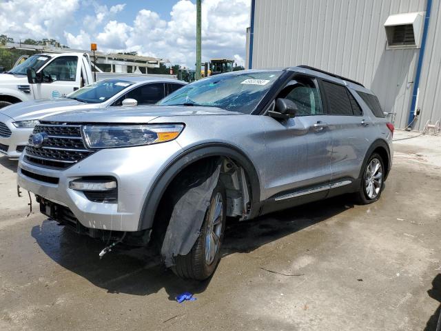 FORD EXPLORER X 2021 with VIN 1FMSK7DH9MGC44489 - Photo from auction