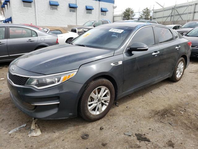 KIA OPTIMA LX 2016 with VIN KNAGT4L31G5084665 - Photo from auction