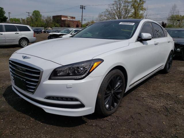 GENESIS G80 BASE 2017 with VIN KMHGN4JE5HU171439 - Photo from auction