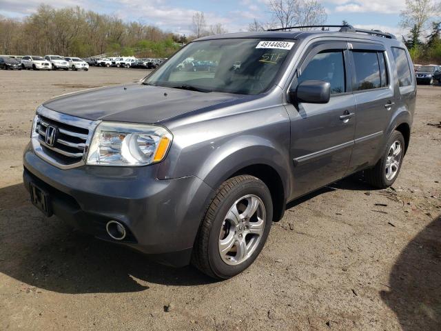 HONDA PILOT EXLN 2013 with VIN 5FNYF4H78DB041591 - Photo from auction