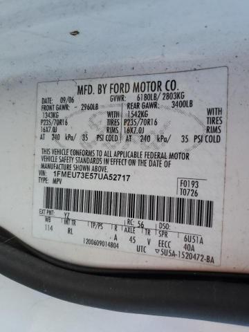 Photo 14 from auction – 2007 FORD EXPLORER X with VIN 1FMEU73E57UA52717