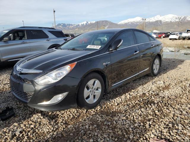 HYUNDAI SONATA HYB 2012 with VIN KMHEC4A49CA038603 - Photo from auction