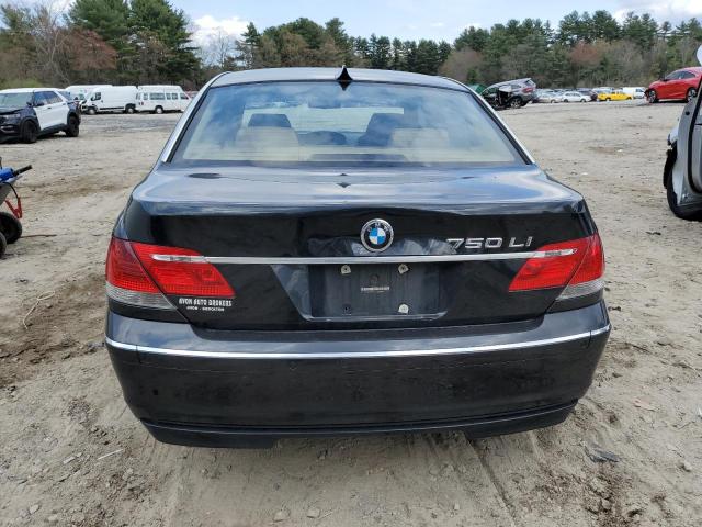 Photo 6 from auction – 2007 BMW 750 with VIN WBAHN83517DT75695