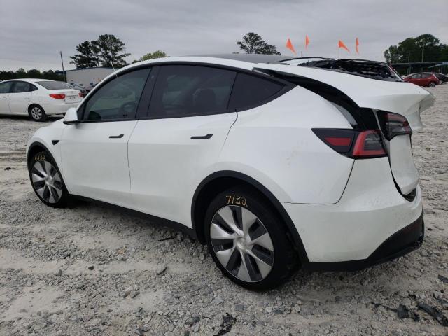 Photo 2 from auction – 2020 TESLA MODEL Y with VIN 5YJYGDEE7LF038616
