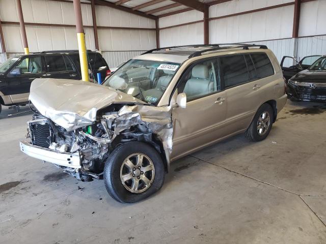 TOYOTA HIGHLANDER 2005 with VIN JTEEP21A750099472 - Photo from auction