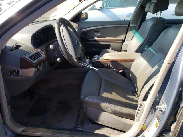 Photo 7 from auction – 2006 BMW 750 LI with VIN WBAHN83506DT35512