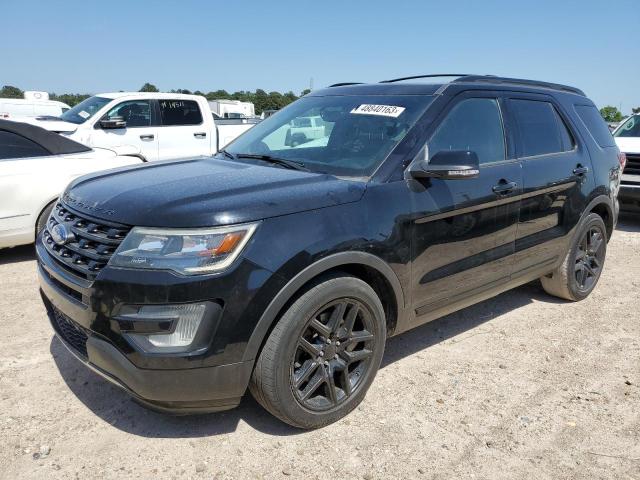 FORD EXPLORER S 2016 with VIN 1FM5K8GT1GGD10380 - Photo from auction