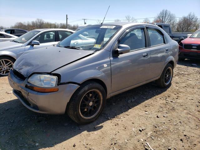 CHEVROLET AVEO LS 2006 with VIN KL1TD56626B577093 - Photo from auction