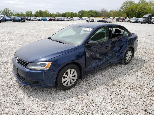VOLKSWAGEN JETTA BASE 2014 with VIN 3VW2K7AJXEM434639 - Photo from auction