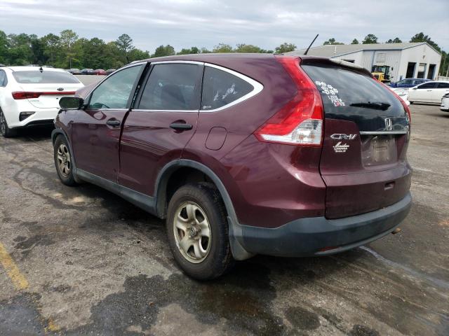 Photo 2 from auction – 2012 HONDA CR-V LX with VIN 5J6RM3H32CL045045