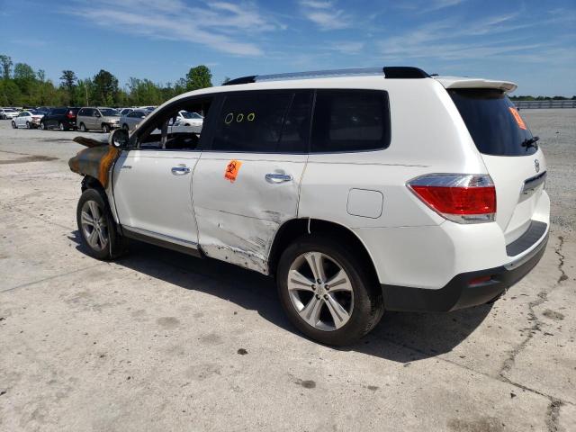 Photo 2 from auction – 2013 TOYOTA HIGHLANDER with VIN 5TDDK3EH8DS277073