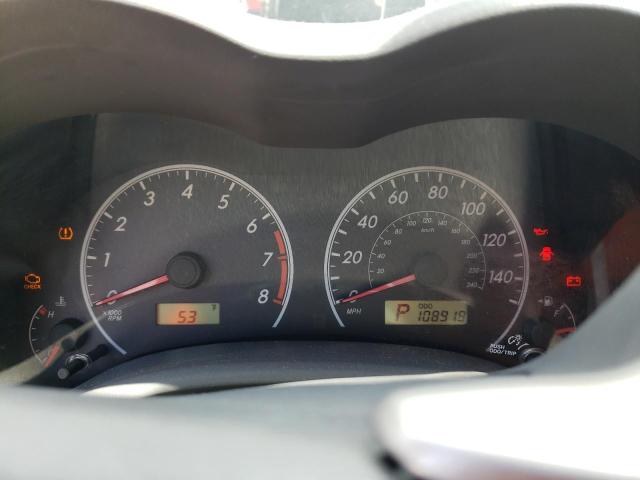 Photo 9 from auction – 2010 TOYOTA COROLLA BA with VIN 1NXBU4EE4AZ302602