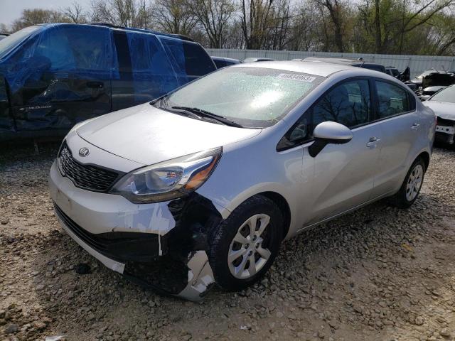 KIA RIO LX 2013 with VIN KNADM4A3XD6191447 - Photo from auction