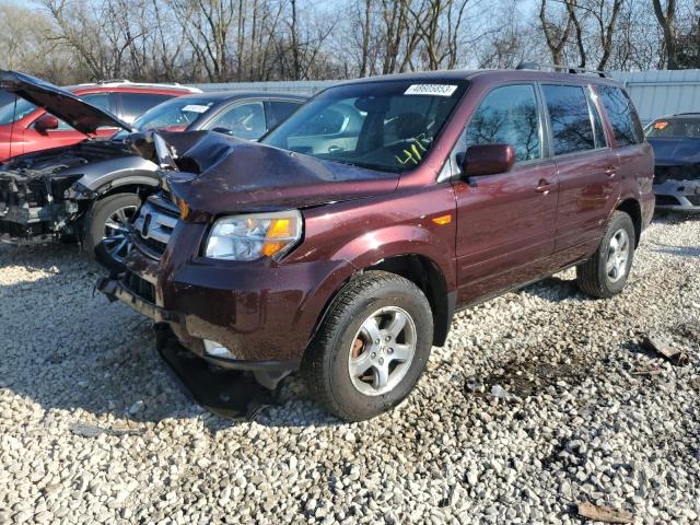 HONDA PILOT SE 2008 with VIN 5FNYF18398B043464 - Photo from auction