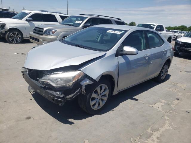 TOYOTA COROLLA L 2014 with VIN 2T1BURHE5EC144352 - Photo from auction
