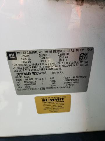 Photo 14 from auction – 2011 CADILLAC SRX LUXURY with VIN 3GYFNAEY4BS552882