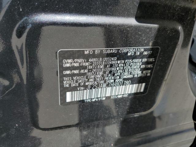Photo 14 from auction – 2017 SUBARU FORESTER 2 with VIN JF2SJAWC7HH801780