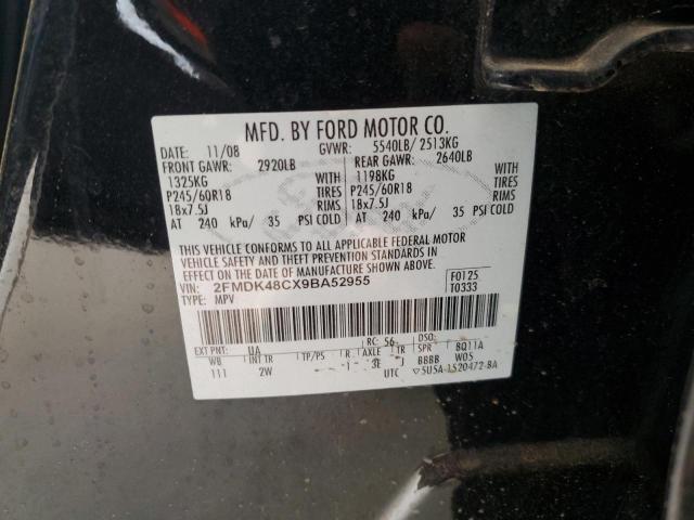 Foto 14 de la subasta – 2009 FORD EDGE SEL con VIN 2FMDK48CX9BA52955