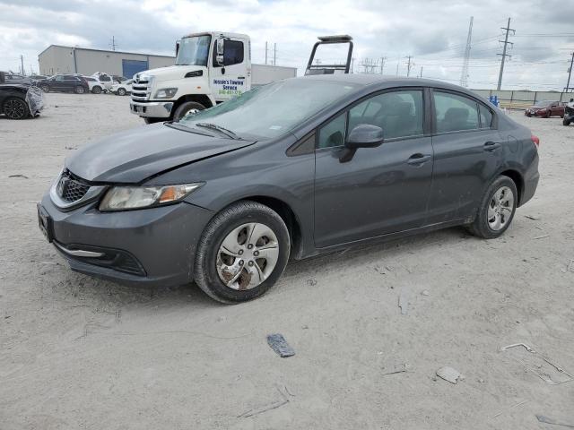HONDA CIVIC LX 2013 with VIN 2HGFB2F51DH596953 - Photo from auction