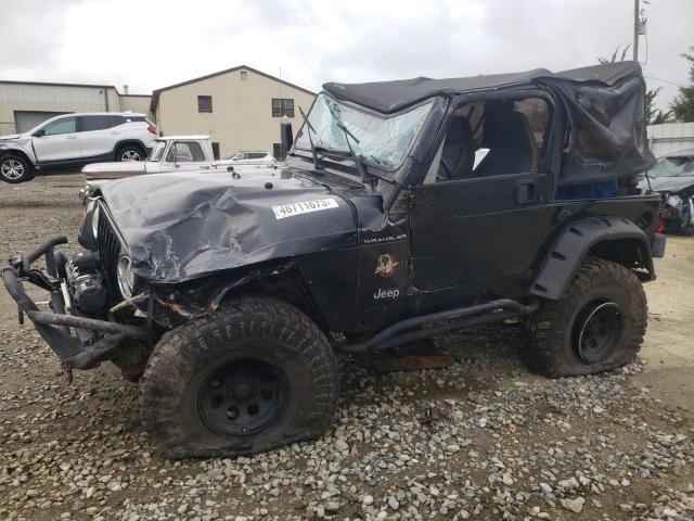 JEEP WRANGLER / 2002 with VIN 1J4FA59SX2P765200 - Photo from auction