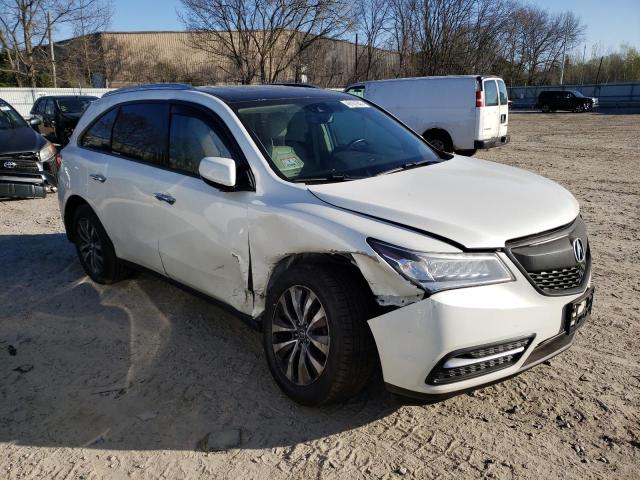 Photo 4 from auction – 2016 ACURA MDX TECHNO with VIN 5FRYD4H43GB016998